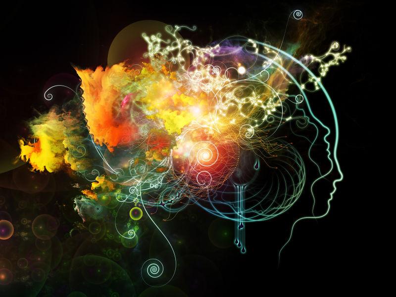 想象与创作的人像设计背景