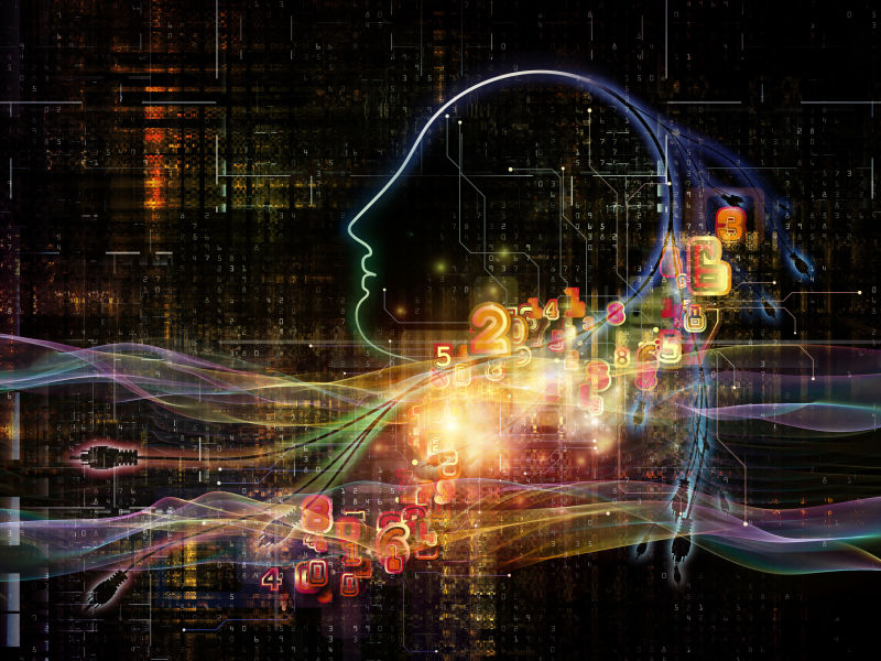 由人形和数字组成的设计