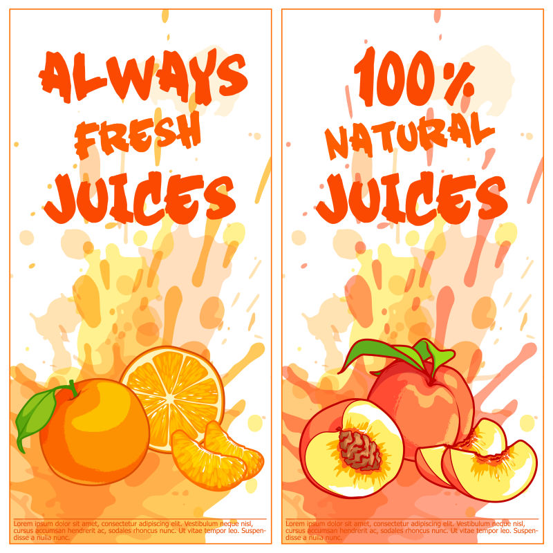 Allways fruits. Natural Juice баннер.