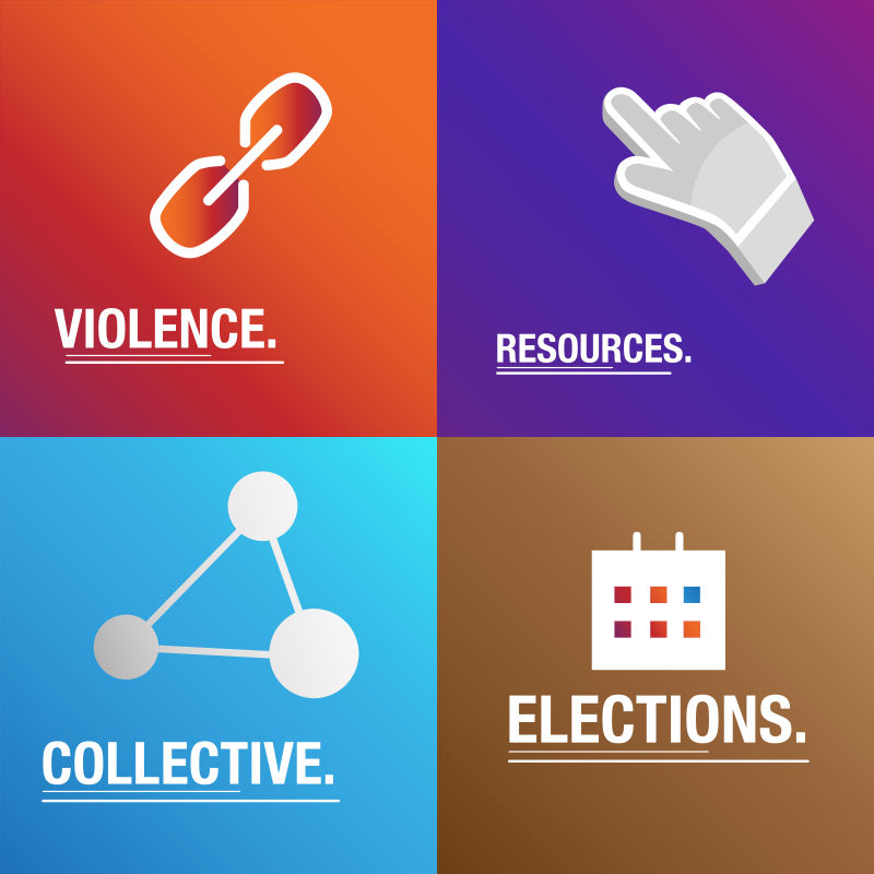 社会和法律概念矢量插图