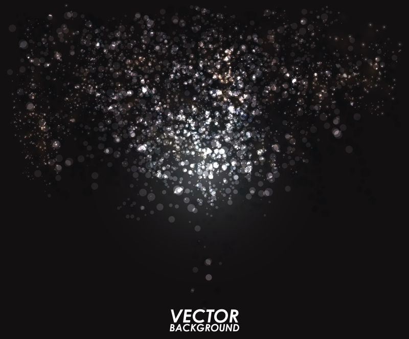 矢量的白色光斑背景