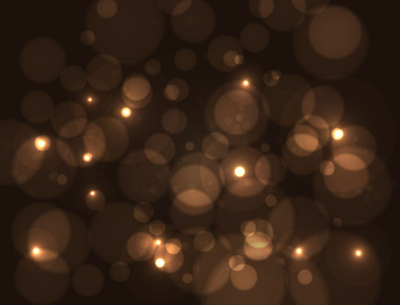 金色光晕图案的矢量背景