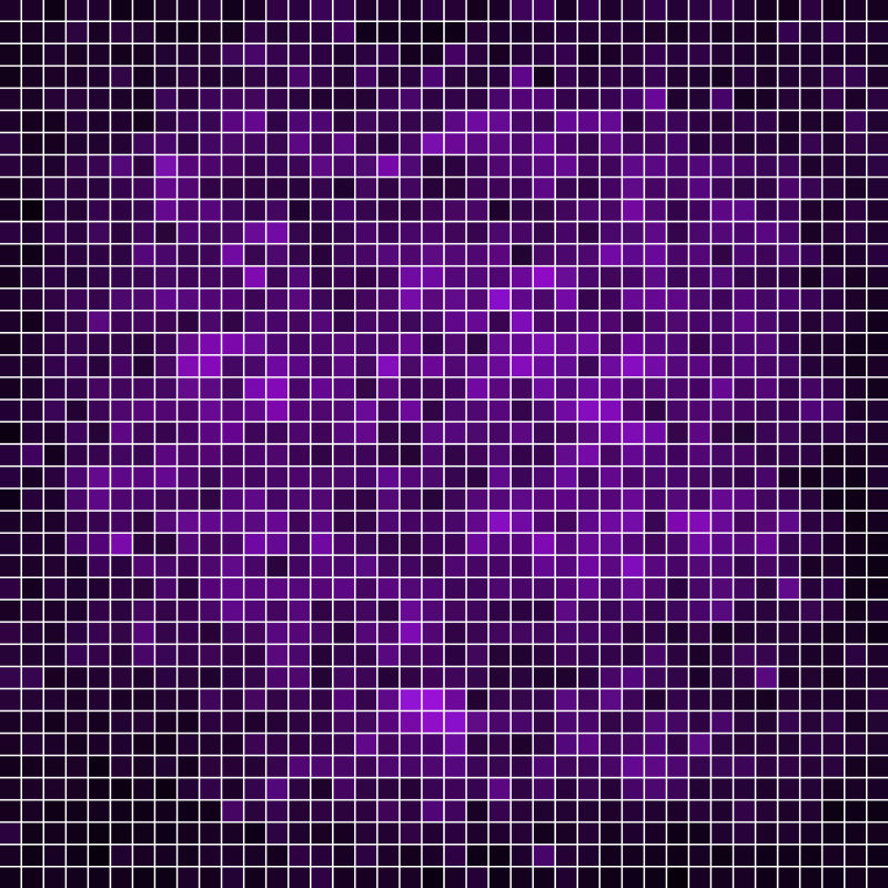 矢量的紫色像素图案设计