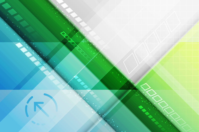 矢量的彩色条纹图案插图