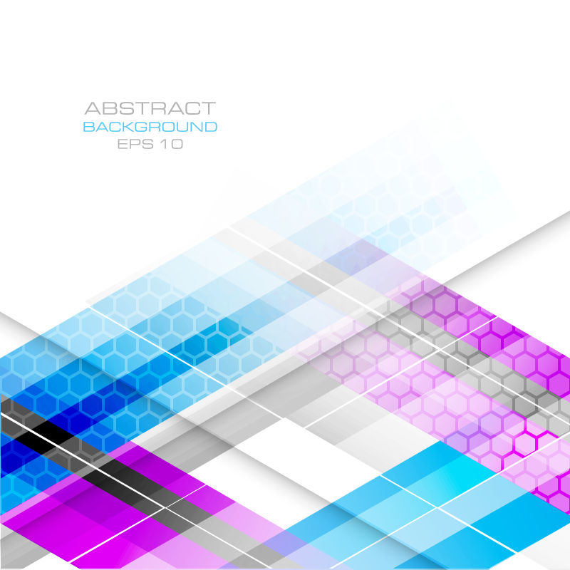 抽象的彩色几何图案背景设计