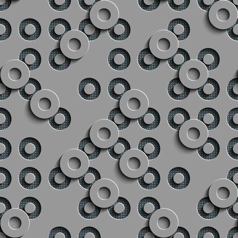 灰色立体感的矢量背景