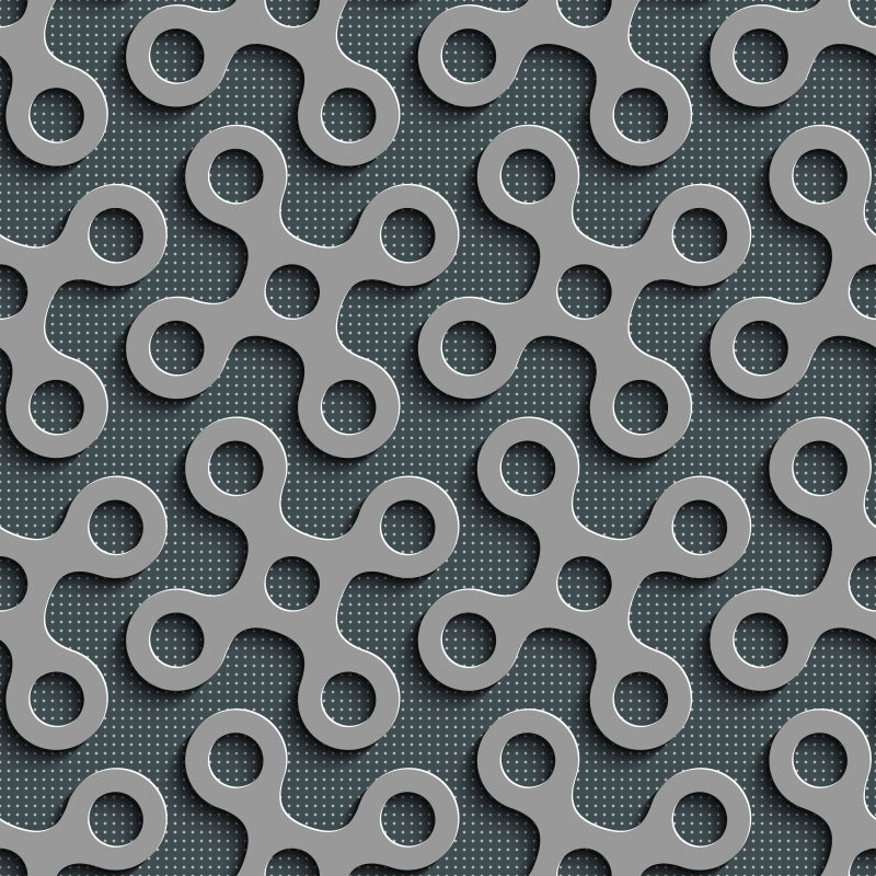 灰色立体几何矢量背景