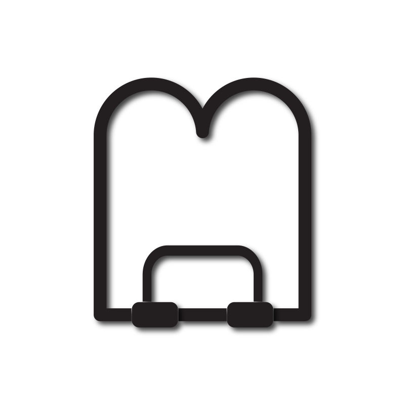 矢量的书架象形图