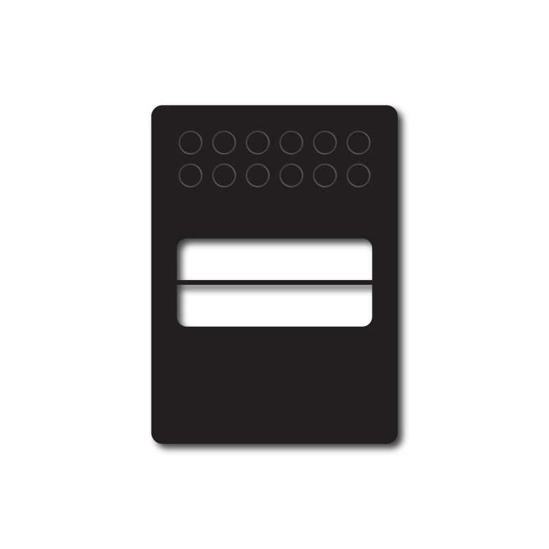 黑色的笔记本矢量象形图