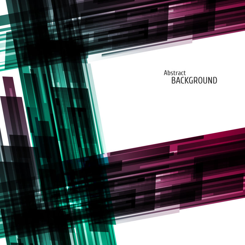 矢量的彩色渐变几何图案背景设计