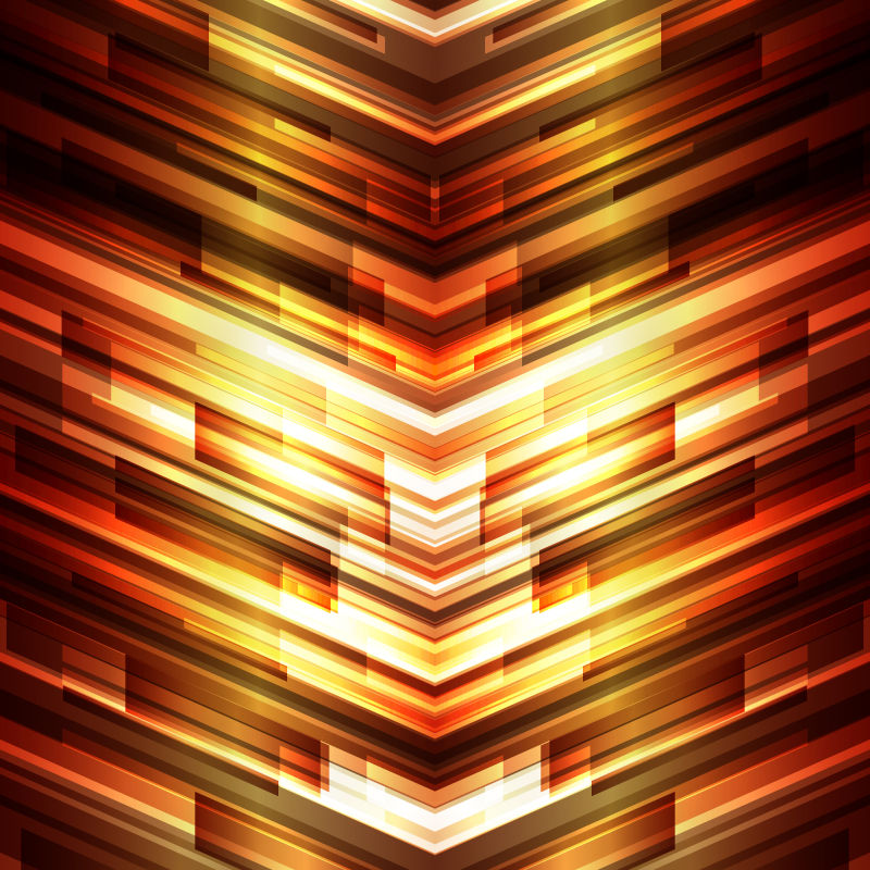 抽象橙色图案的矢量背景设计