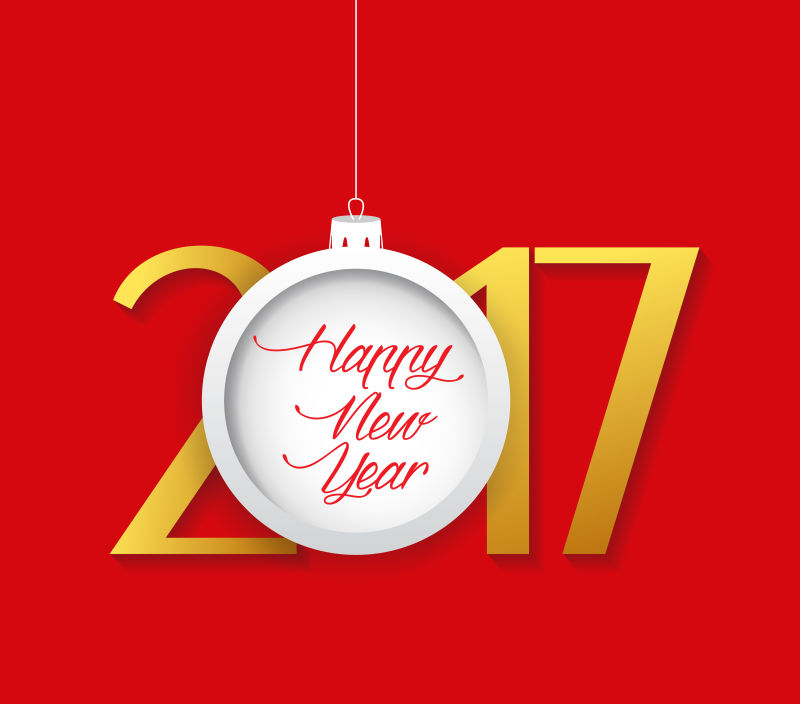2017中国新年创意矢量