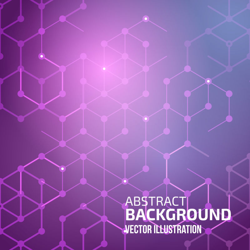矢量渐变色几何图案的背景