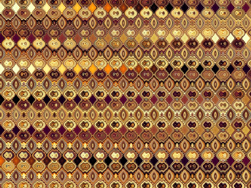 金色抽象几何图案的矢量背景设计