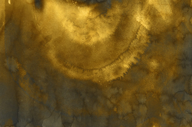 黄色水彩底纹背景