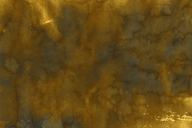 金色水彩底纹背景