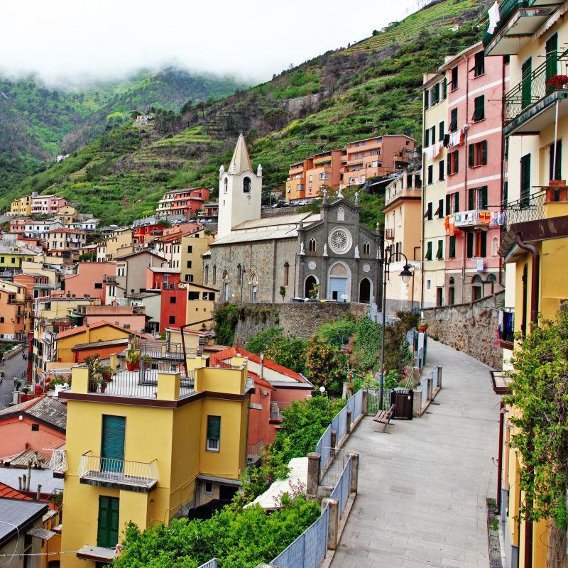 意大利风景里奥马哲雷村