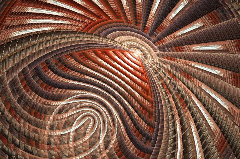 棕色的抽象图案纹理背景