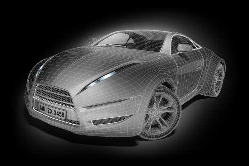 网络状的跑车概念