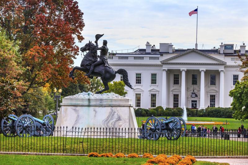 白宫南草坪图片 雕塑图片