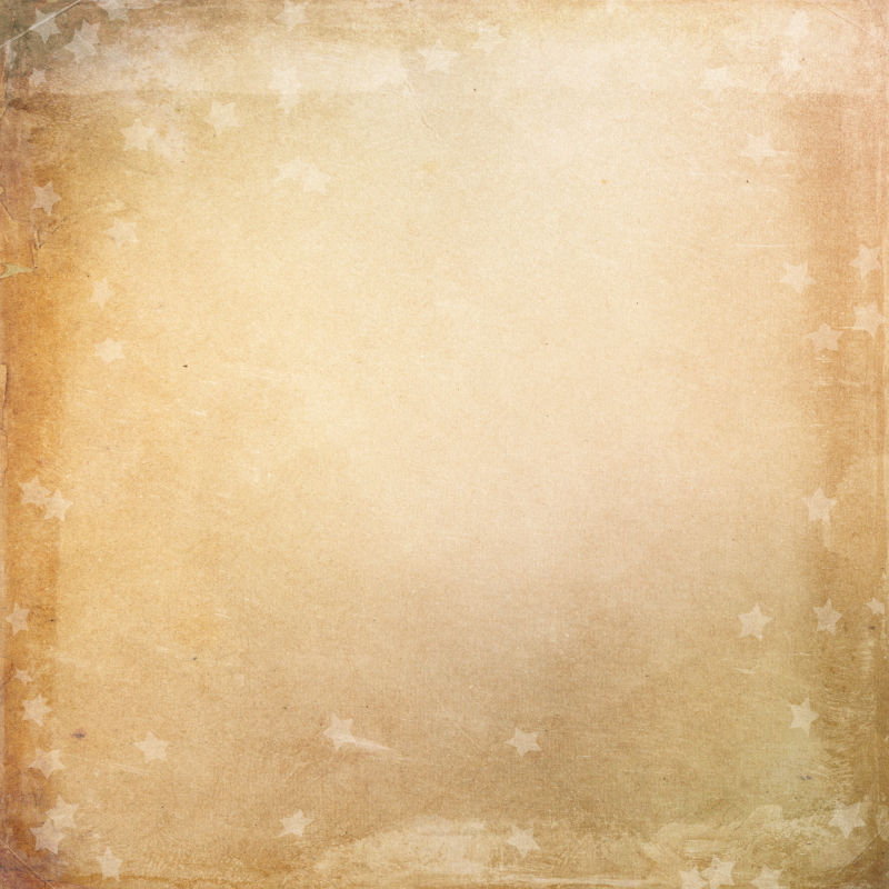 有着白色星星的纸张