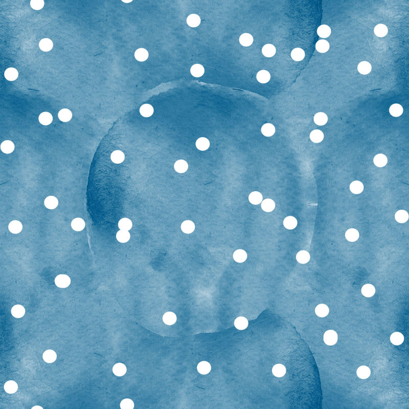 蓝色白点背景