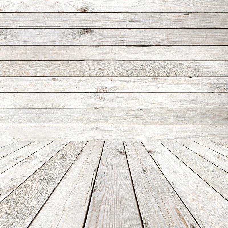 被风化的白色木头纹理