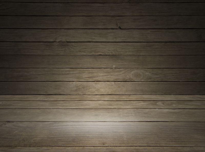 房间里的木质地板