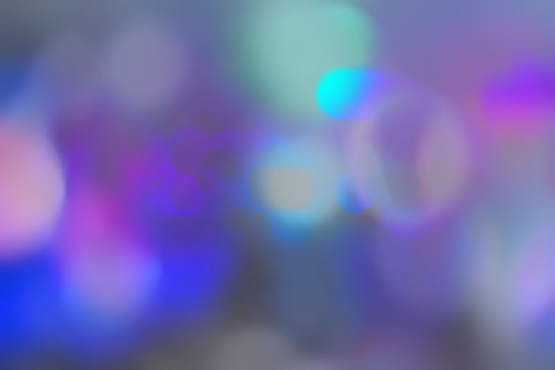 迷糊的彩色灯光