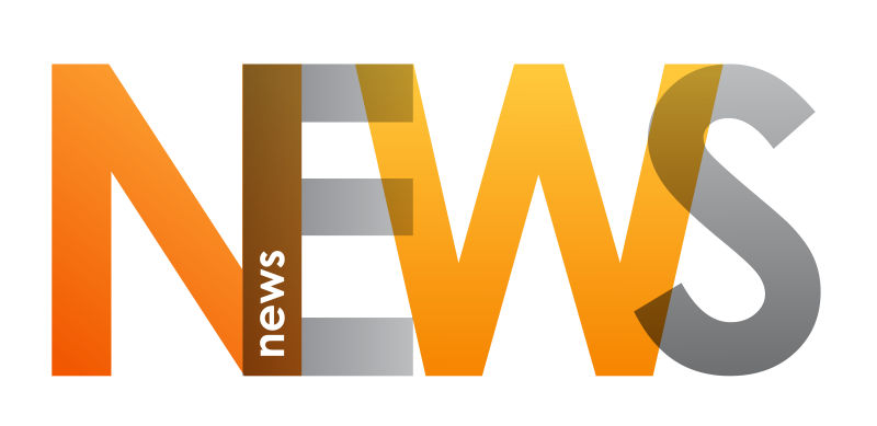 矢量字母组成的新闻