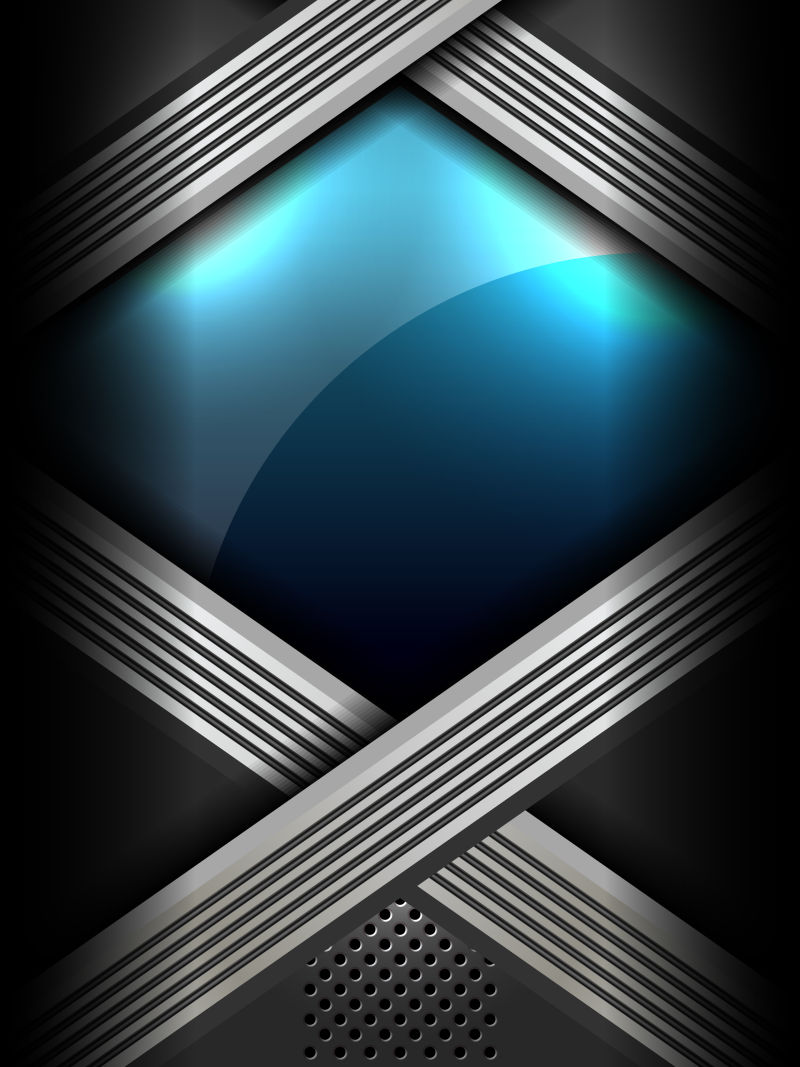 金属条纹图案矢量背景设计