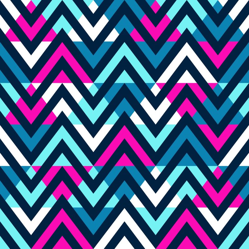 矢量蓝色粉色创意抽象几何波形背景
