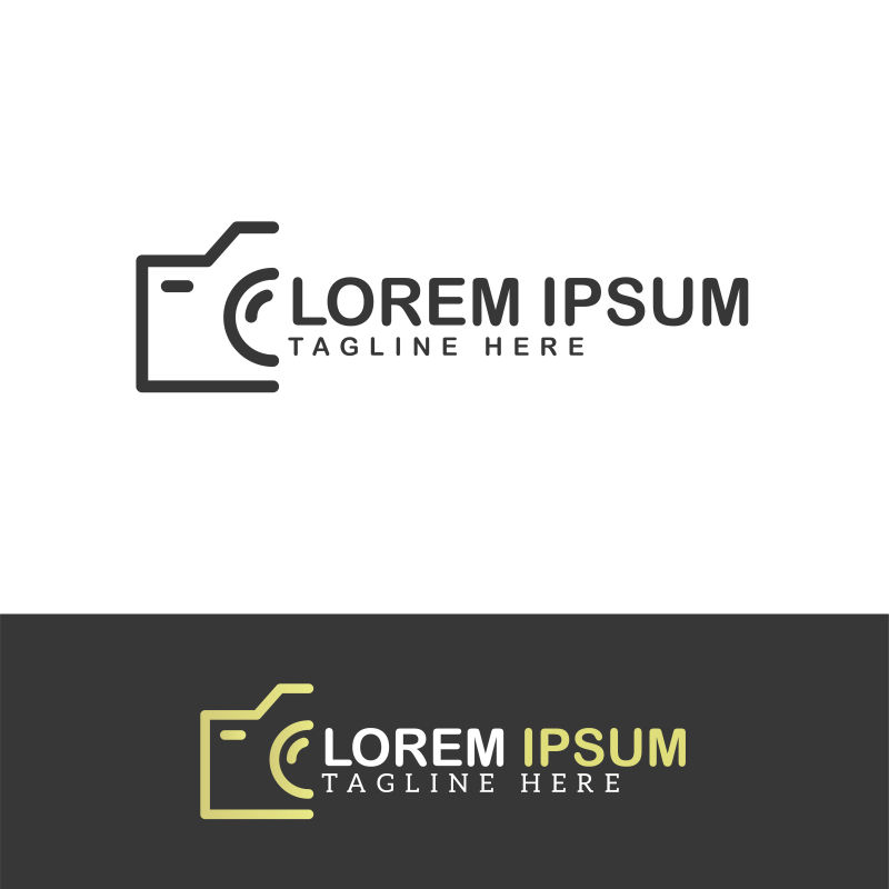 相机标志矢量设计