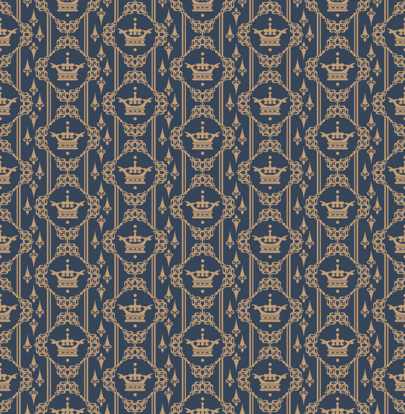 棕色图案的矢量背景设计