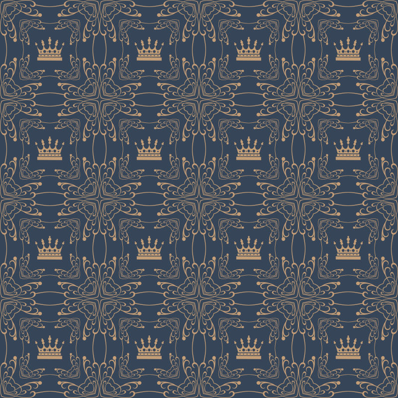 矢量的棕色图案背景