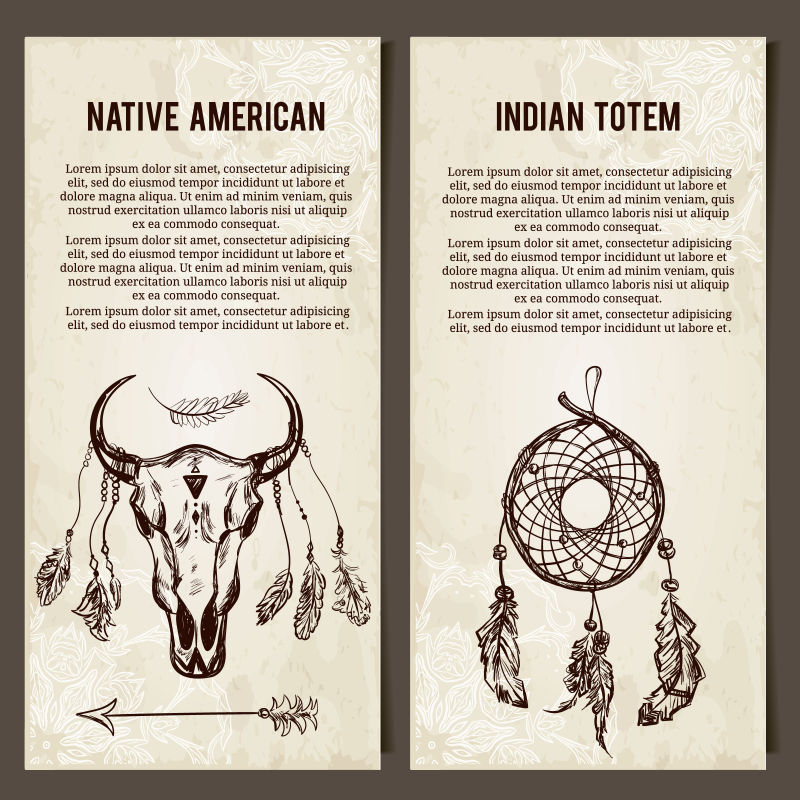 矢量风格的创意设计元素海报