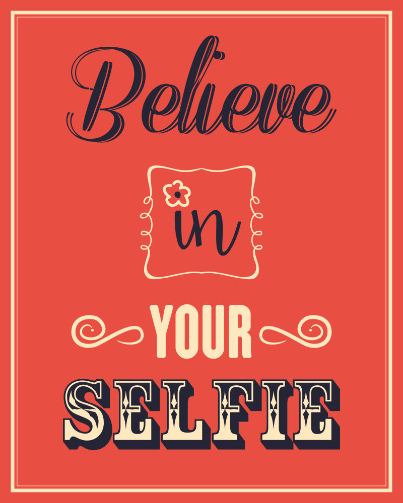 矢量的励志句子设计