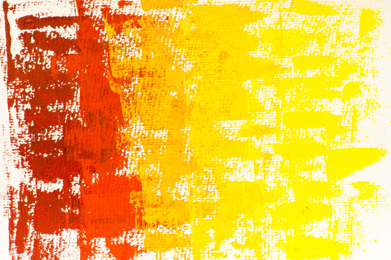 明亮的红黄色丙烯酸背景