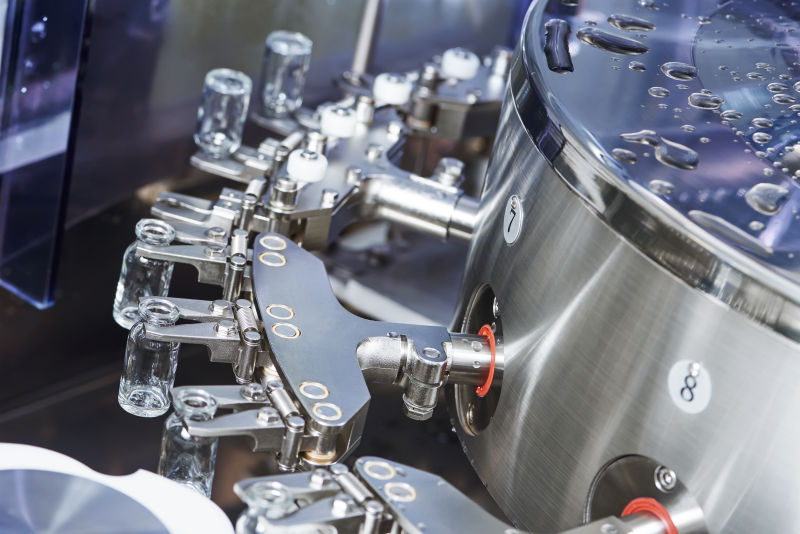 医疗设备中的药瓶