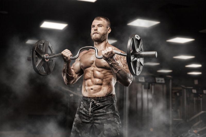 肌肉运动男健美健身