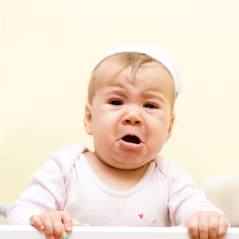 正在哭泣的小宝贝