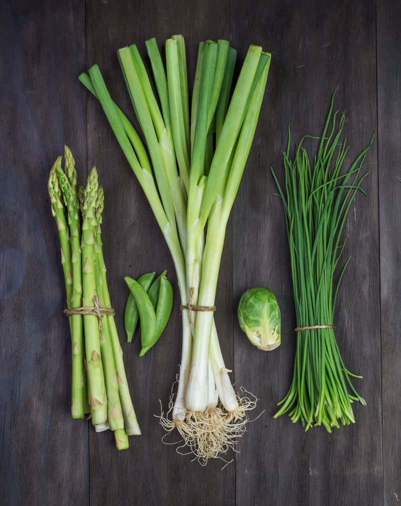 绿色的有机蔬菜