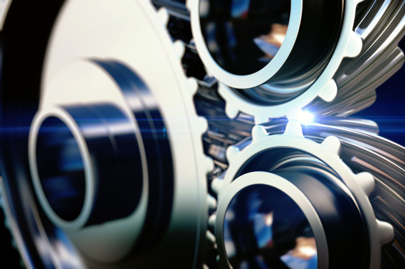 连接在一起的齿轮