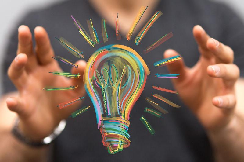 创意涂鸦的想法