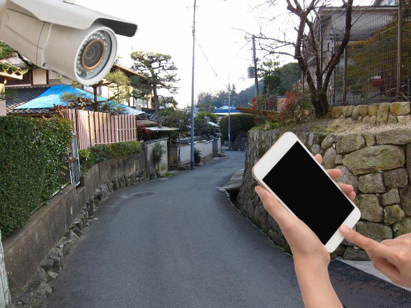 街道安全监控概念