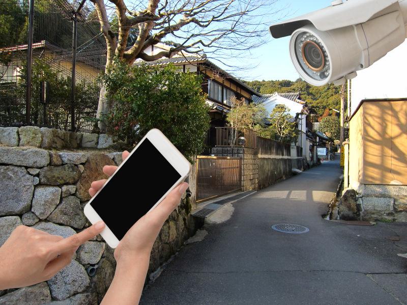 空白屏幕的手机