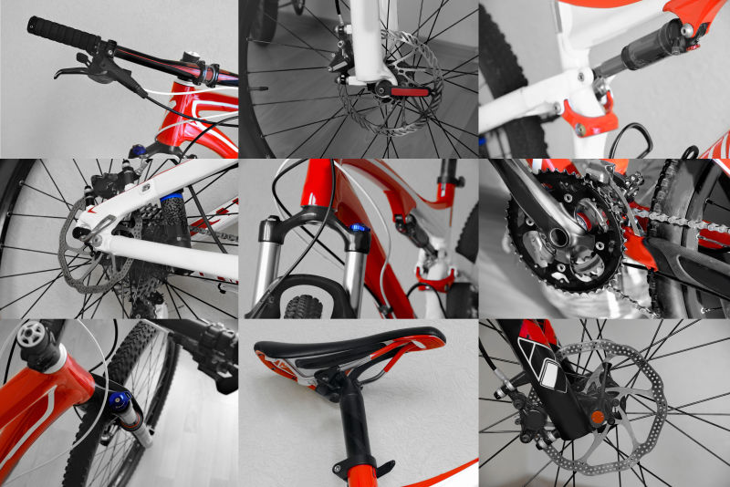 框架自行车零件