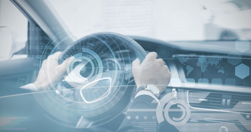 GPS导航电子复合图像