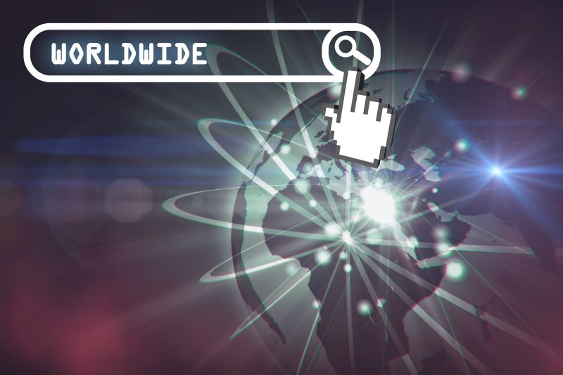 智能光标的合成图像