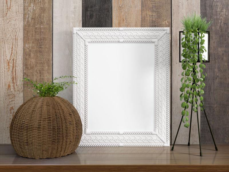 模型空白框吊篮